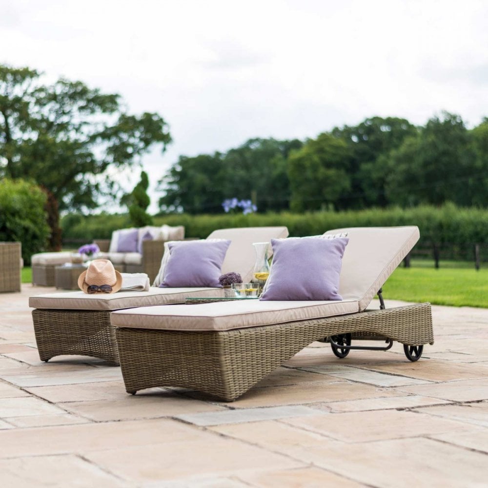 Winchester 3pc Sunlounger Set