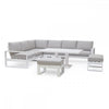 Amalfi Large Corner Dining Set with Rectangular Rising Table