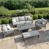 New York 3 Seat Sofa Set with Rising Table