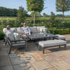 New York Corner Dining Set with Rising Table