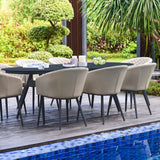 Ambition 8 Seat Oval Dining Set