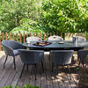 Ambition 8 Seat Oval Dining Set