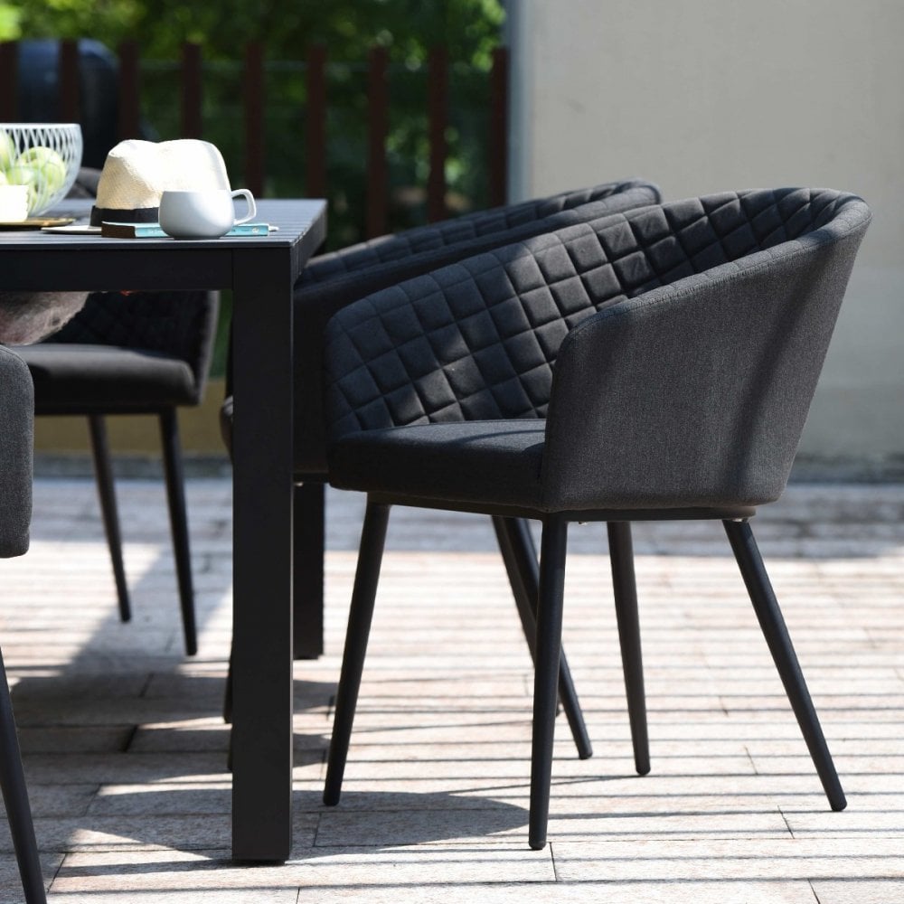 Ambition 8 Seat Rectangular Fire Pit Dining Set