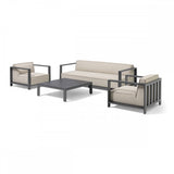 Ibiza 3 Seat Sofa Set With Square Table