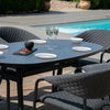 Pebble 6 Seat Oval Dining Set