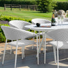 Pebble 6 Seat Oval Dining Set