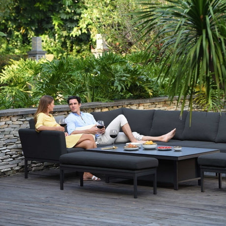 Pulse Rectangular Corner Dining Set with Rising Table
