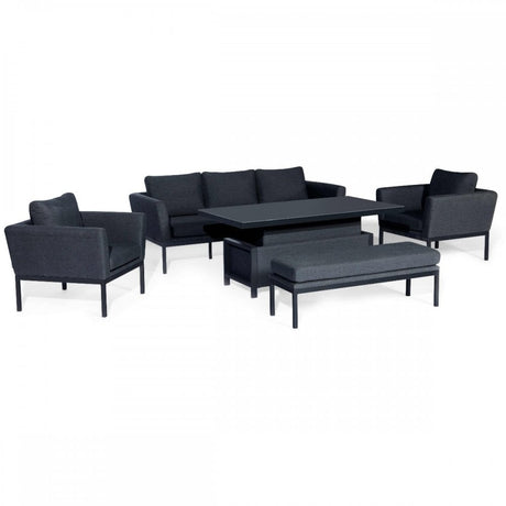Pulse 3 Seat Sofa Dining Set with Rising Table