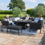Pulse U Shape Dining Set with Rising Table