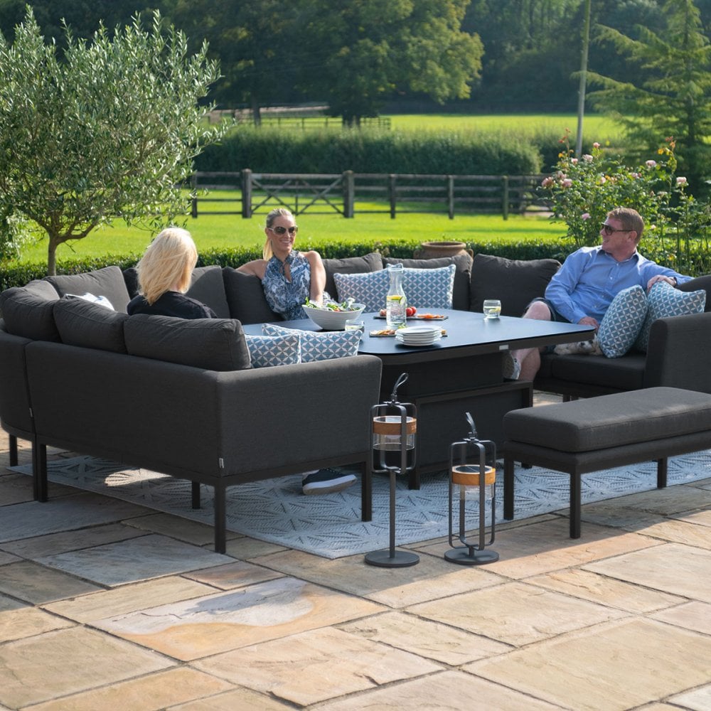 Pulse U Shape Dining Set with Rising Table