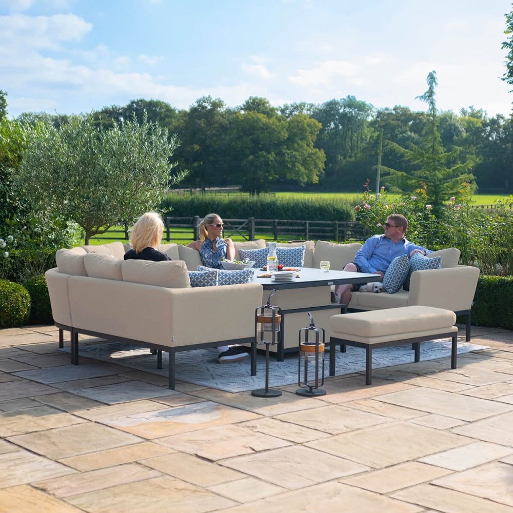 Pulse U Shape Dining Set with Rising Table