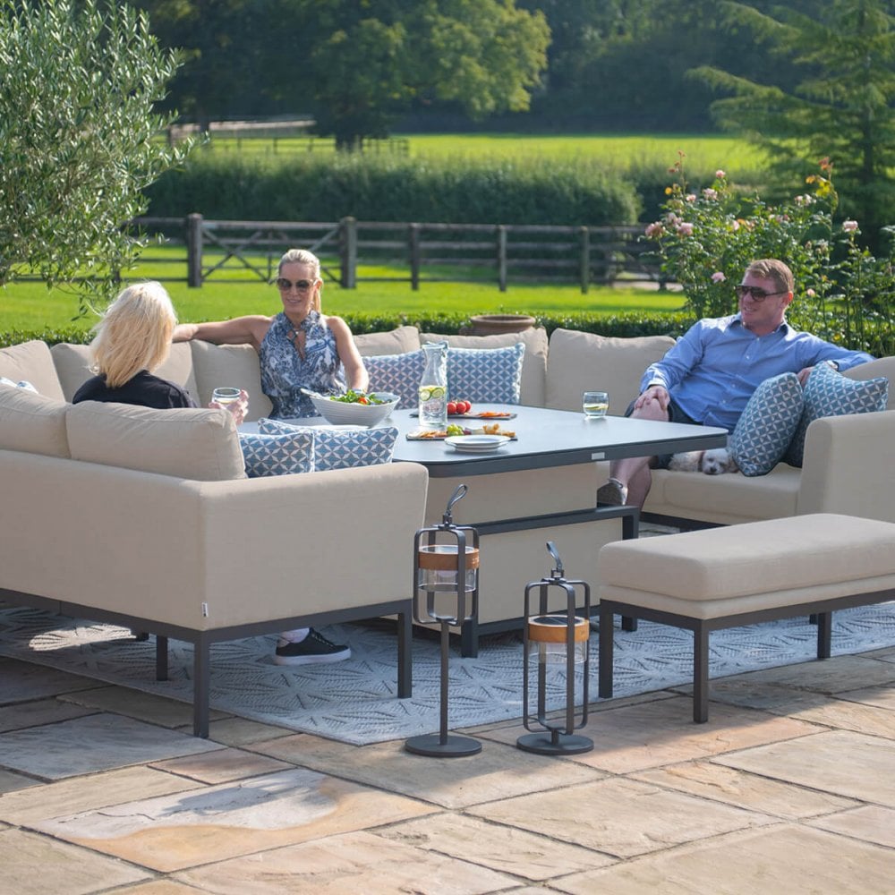 Pulse U Shape Dining Set with Rising Table
