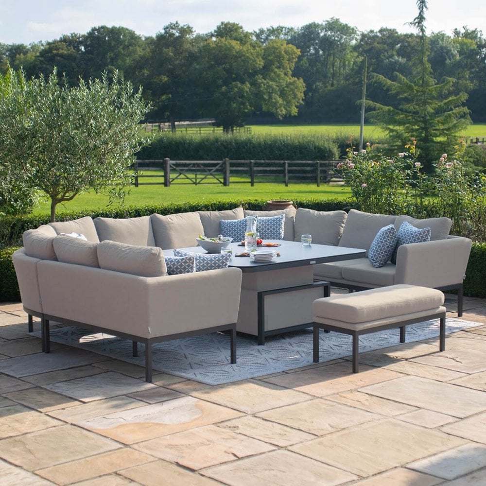 Pulse U Shape Dining Set with Rising Table