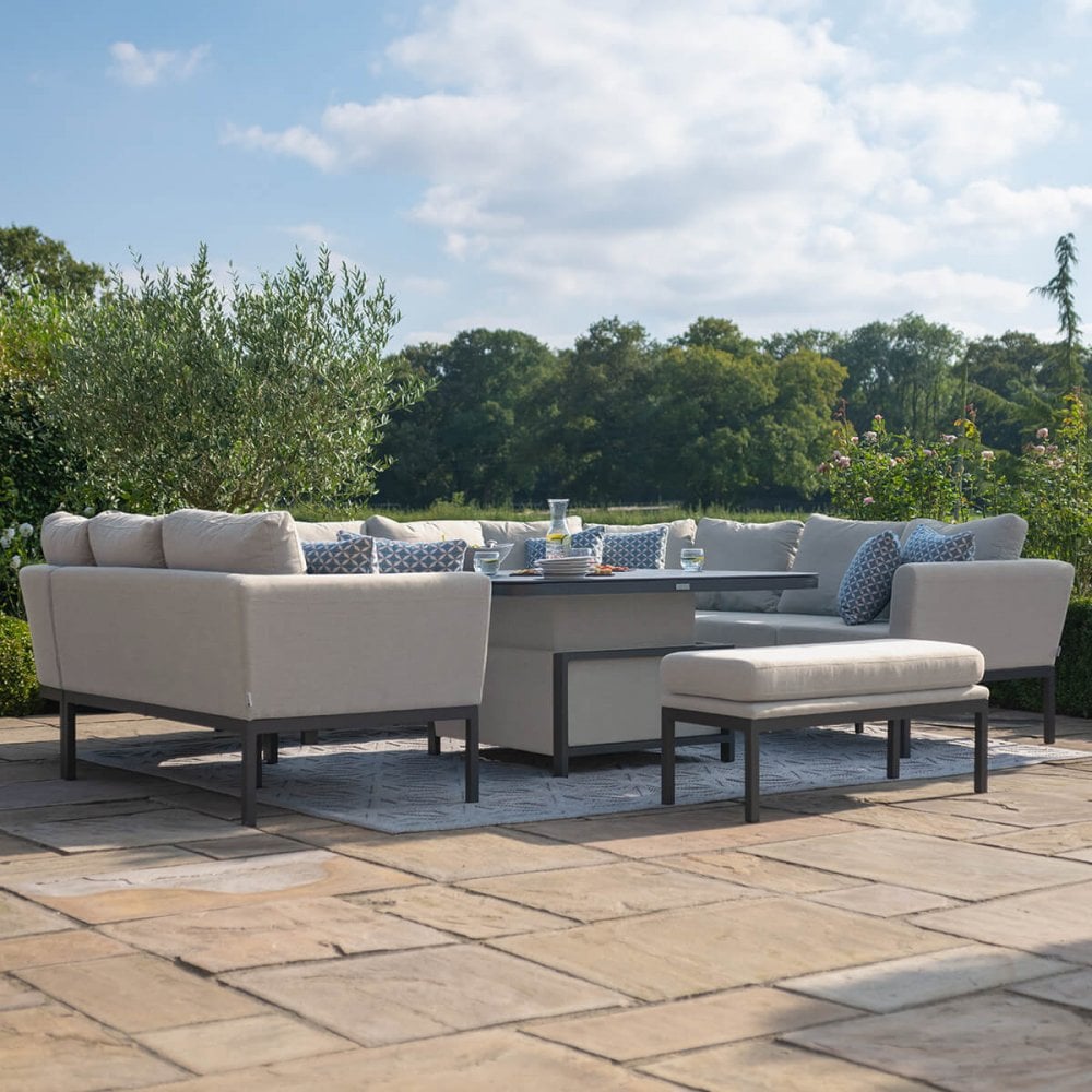 Pulse U Shape Dining Set with Rising Table