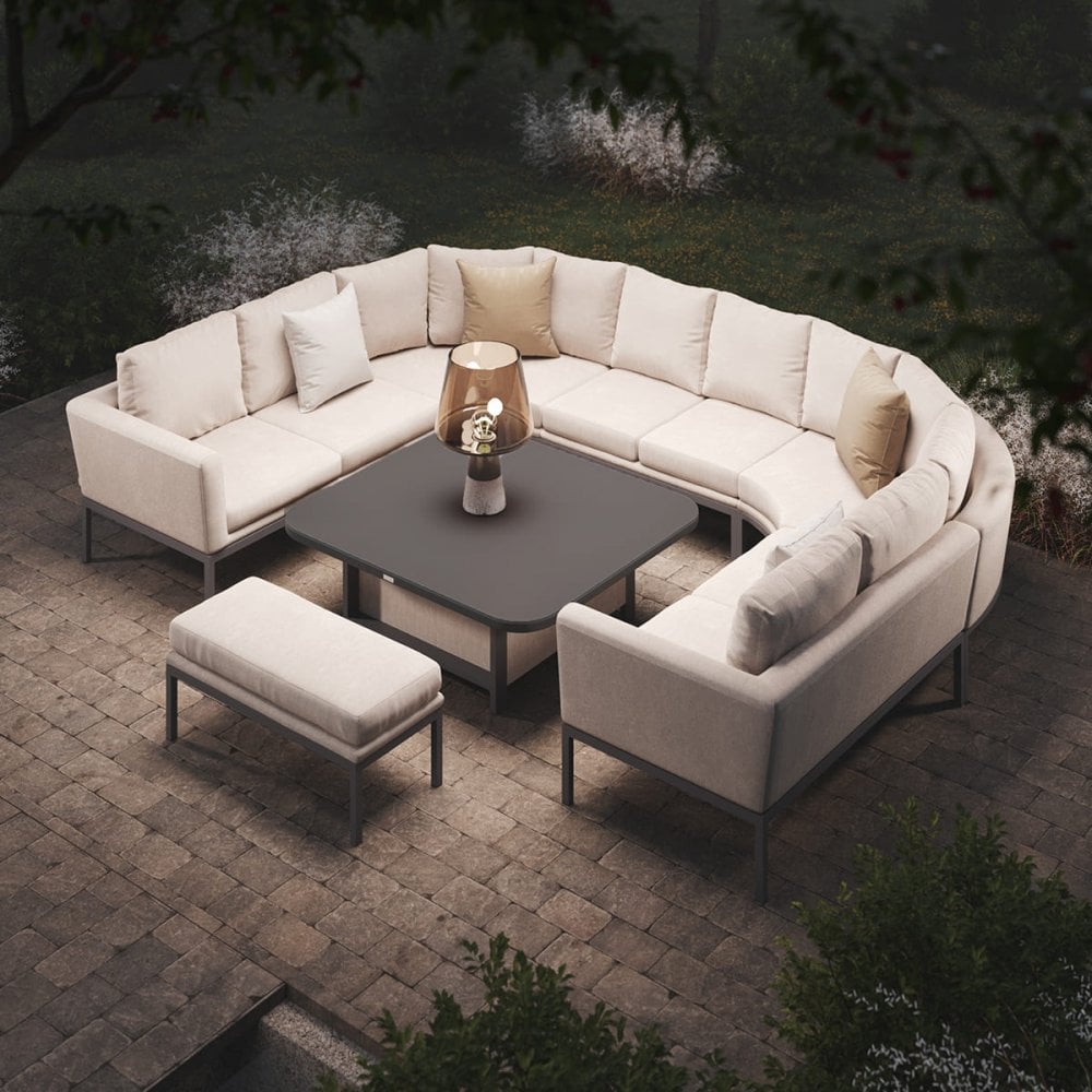Pulse U Shape Dining Set with Rising Table