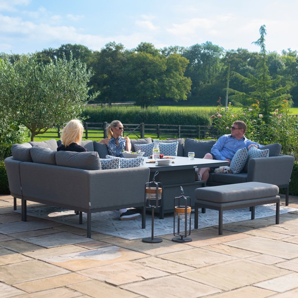 Pulse U Shape Dining Set with Rising Table