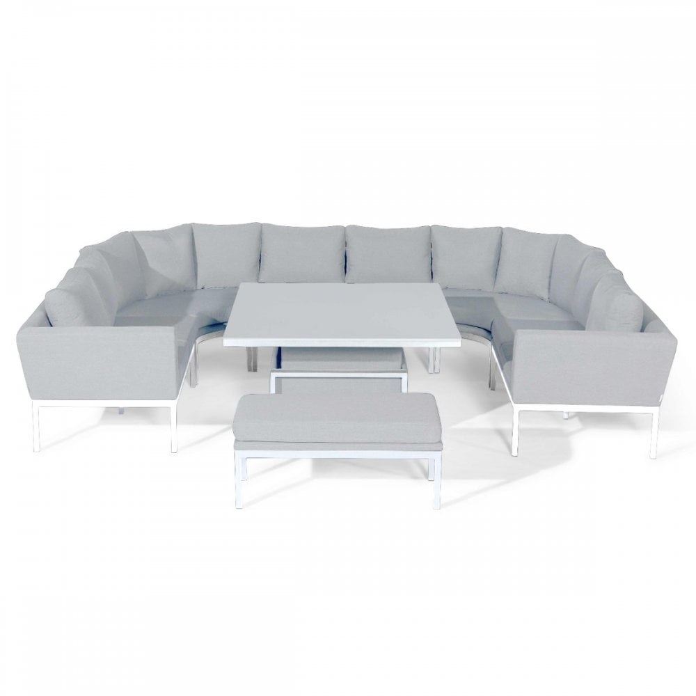 Pulse U Shape Dining Set with Rising Table