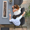 Regal 8 Seat Rectangular Fire Pit Bar Set