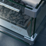 Regal 8 Seat Rectangular Fire Pit Bar Set