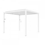 Como Pergola Aluminium Square 30x30 with 4 Drop Sides