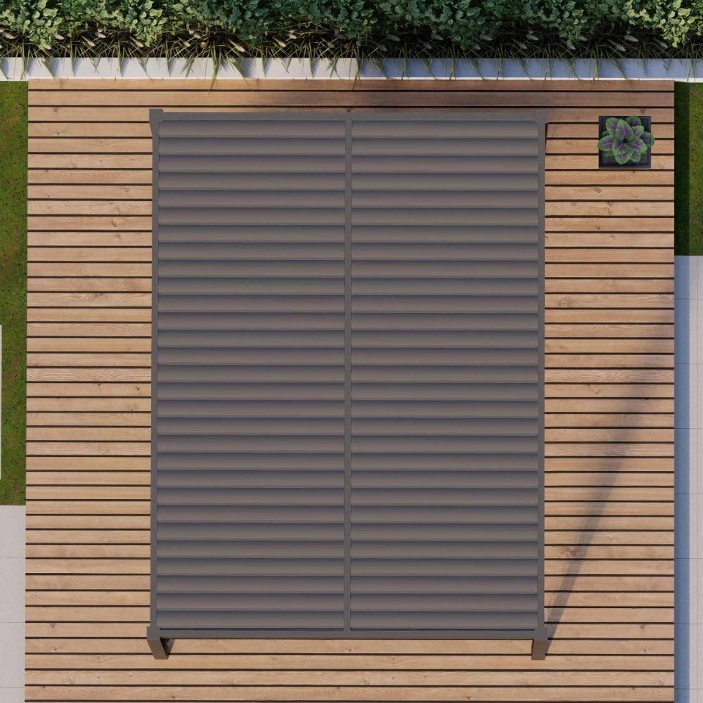 Como Pergola Aluminium Rectangular 30x40 with 4 Drop Sides