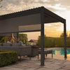 Como Pergola Aluminium Rectangular 30x40 with 4 Drop Sides