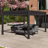 Como Pergola Aluminium Rectangular 30x40 with 4 Drop Sides