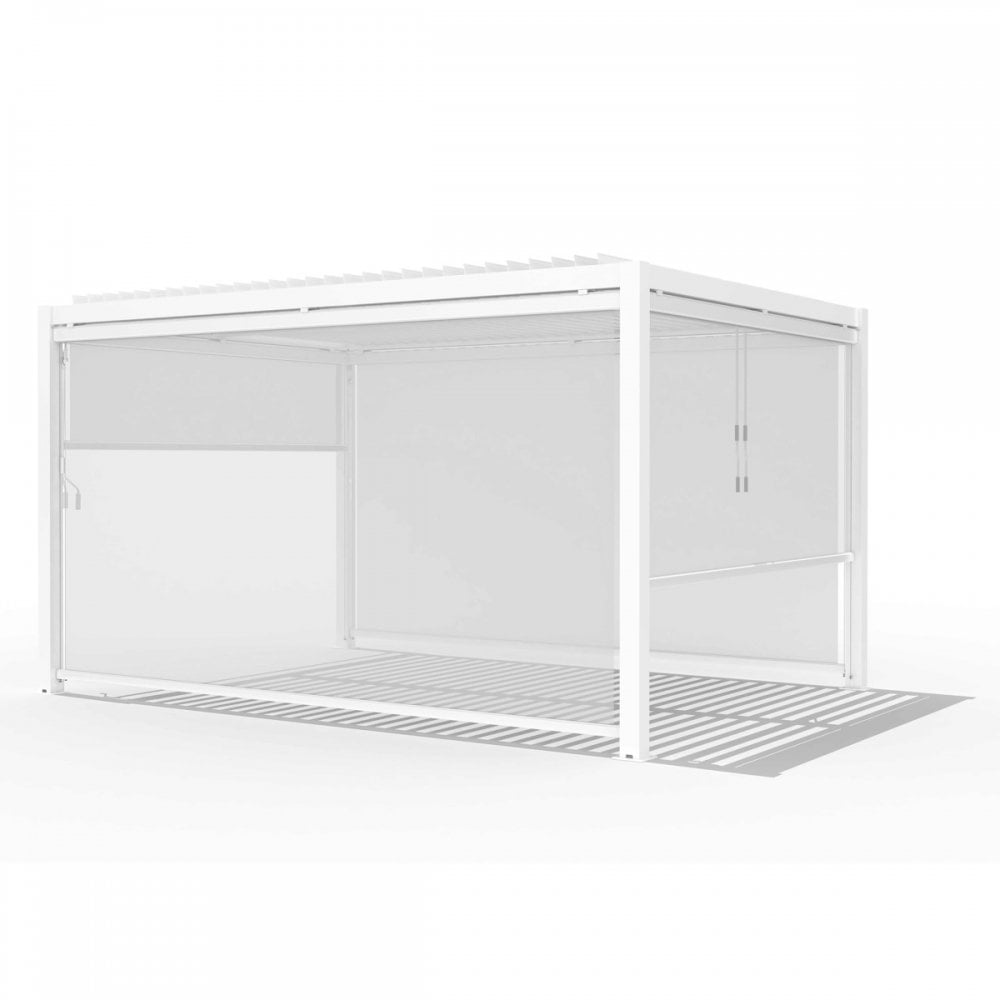 Como Pergola Aluminium Rectangular 30x40 with 4 Drop Sides