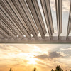 Como Pergola Aluminium Rectangular 30x40 with 4 Drop Sides