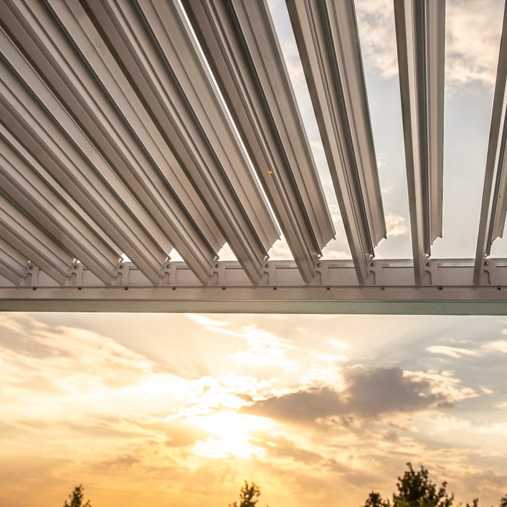 Como Pergola Aluminium Rectangular 30x40 with 4 Drop Sides