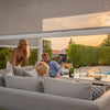 Como Pergola Aluminium Rectangular 30x40 with 4 Drop Sides