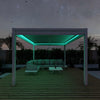 Como Pergola Aluminium Rectangular 30x40 with 4 Drop Sides