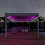 Como Pergola Aluminium Rectangular 30x40 with 4 Drop Sides