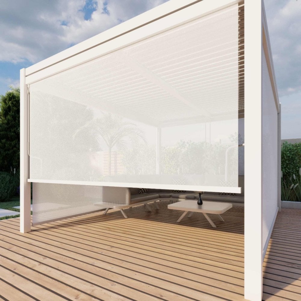 Como Pergola Aluminium Rectangular 30x40 with 4 Drop Sides