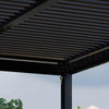 Como Pergola Aluminium Square 40x40 with 4 Drop Sides