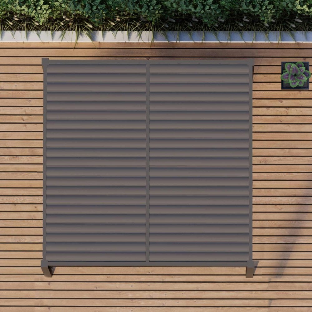 Como Pergola Aluminium Square 40x40 with 4 Drop Sides