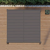 Como Pergola Aluminium Square 40x40 with 4 Drop Sides