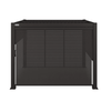 Como Pergola Aluminium Square 30x30 Frame Only