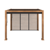 Como Pergola Aluminium Square 30x30 Frame Only
