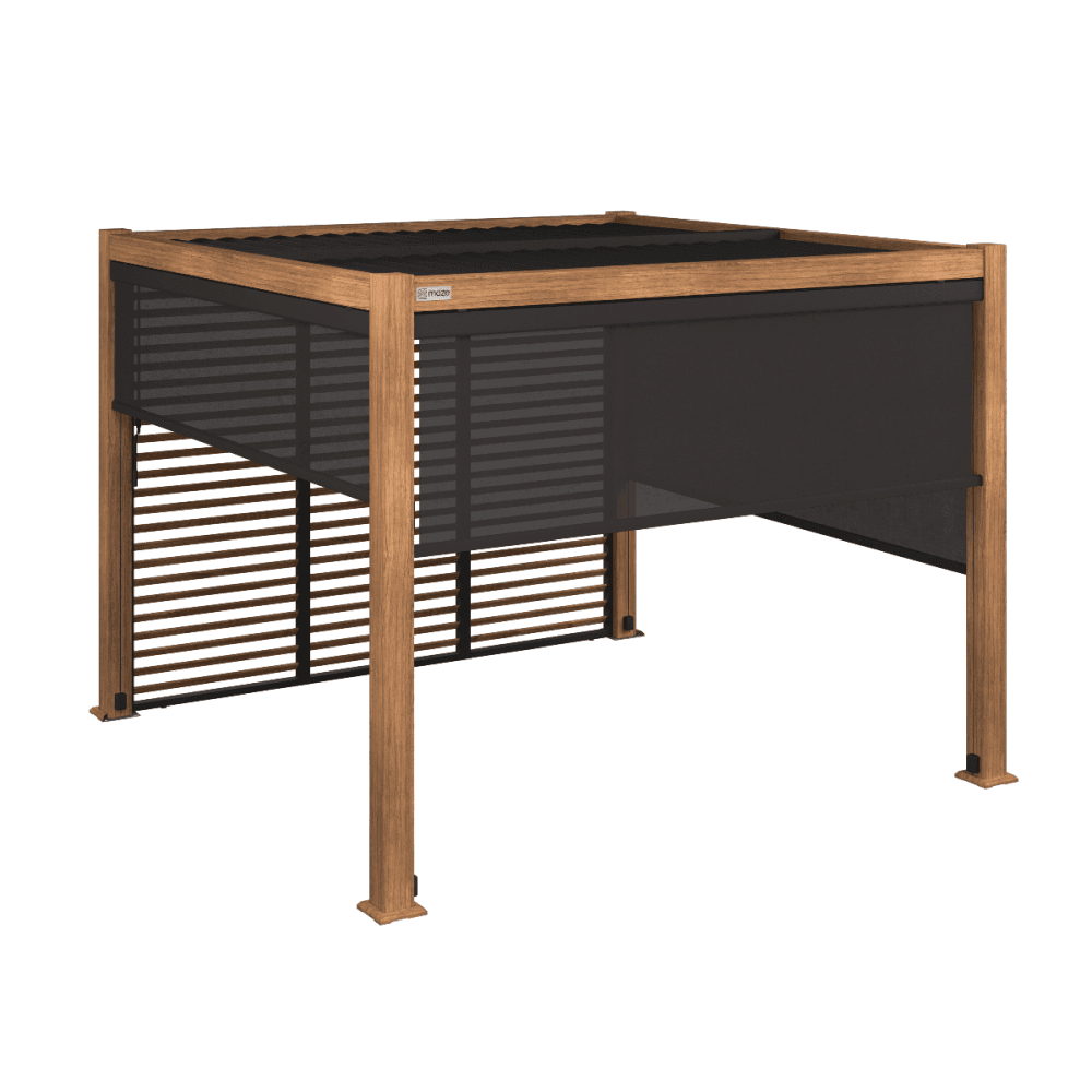 Como Pergola Aluminium Square 30x30 Frame Only