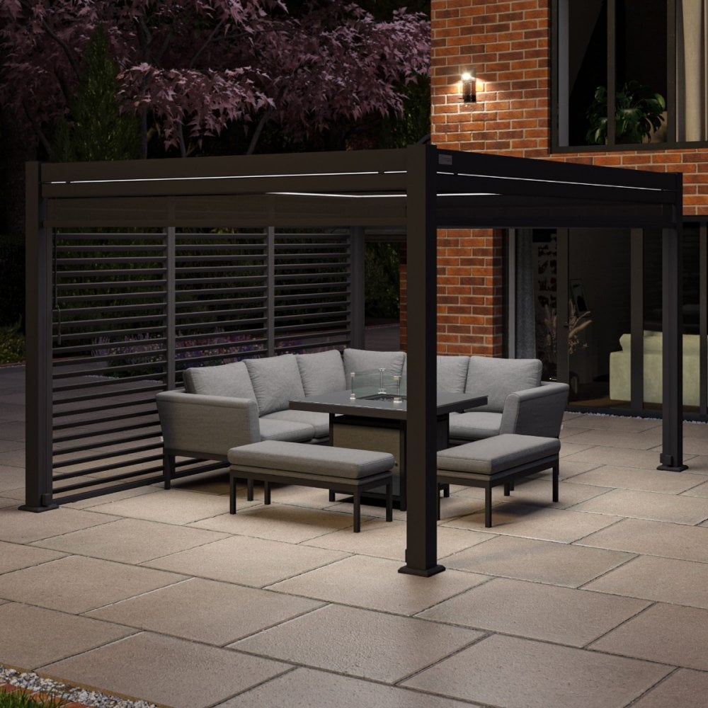 Como Pergola Aluminium Rectangular 30x40 Frame Only