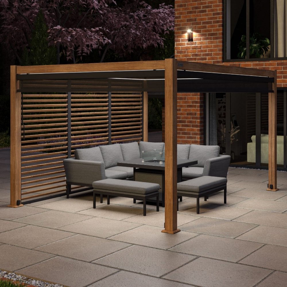 Como Pergola Aluminium Rectangular 30x40 Frame Only