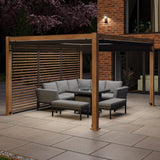 Como Pergola Aluminium Rectangular 30x40 Frame Only