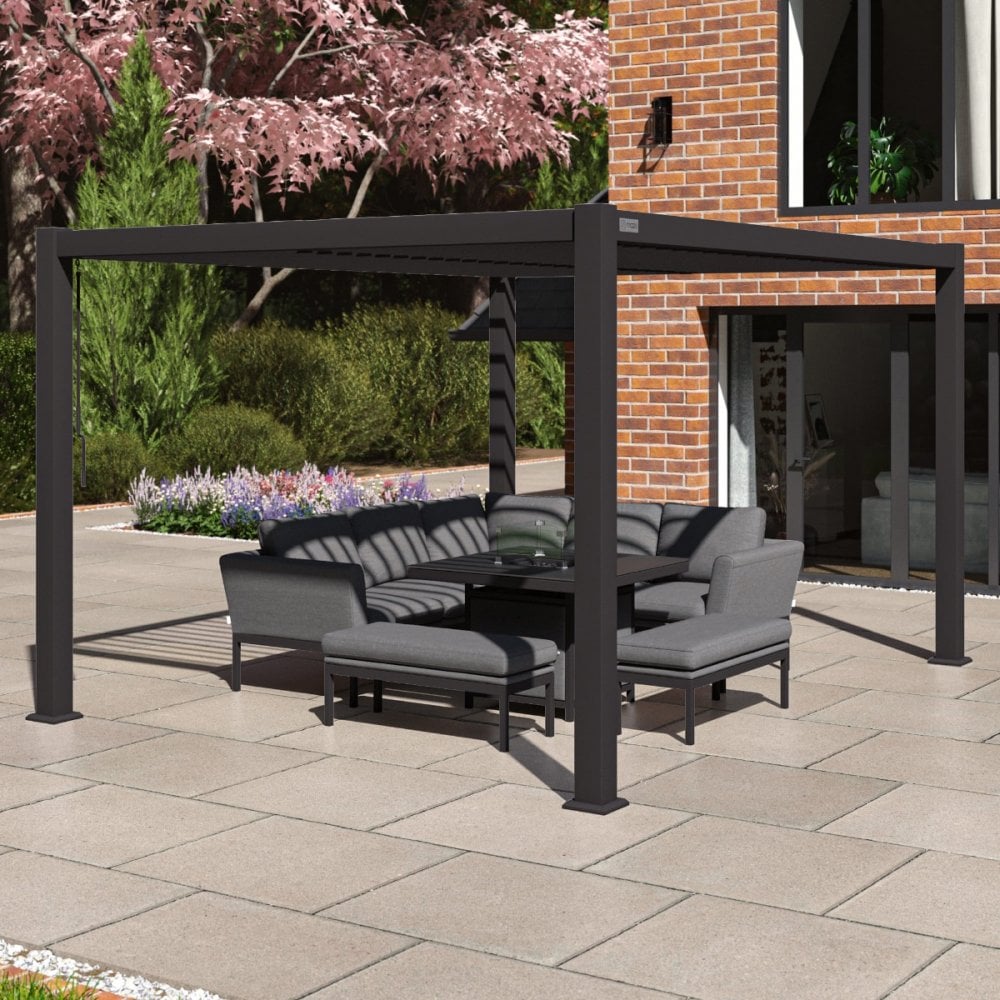 Como Pergola Aluminium Rectangular 30x40 Frame Only