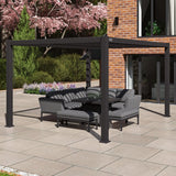 Como Pergola Aluminium Rectangular 30x40 Frame Only