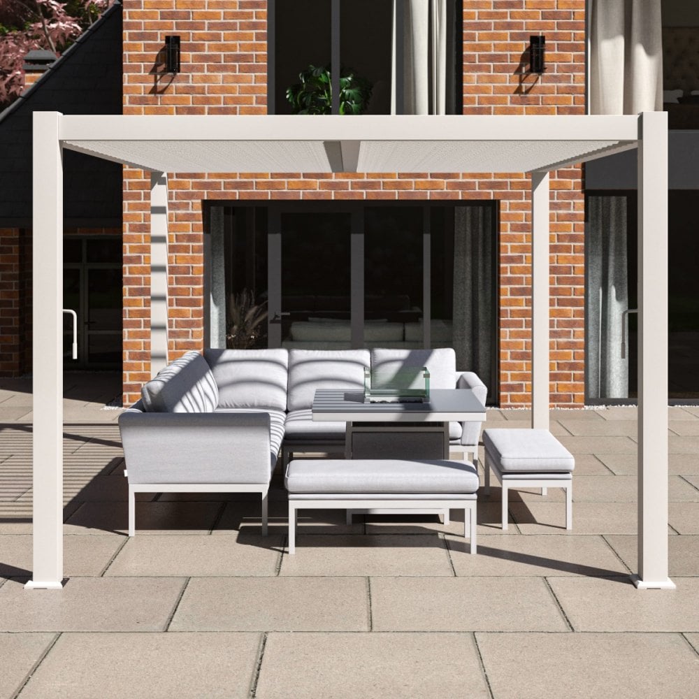 Como Pergola Aluminium Rectangular 30x40 Frame Only