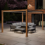 Como Pergola Aluminium Rectangular 30x40 Frame Only