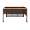 Como Pergola Aluminium Square 40x40 Frame Only