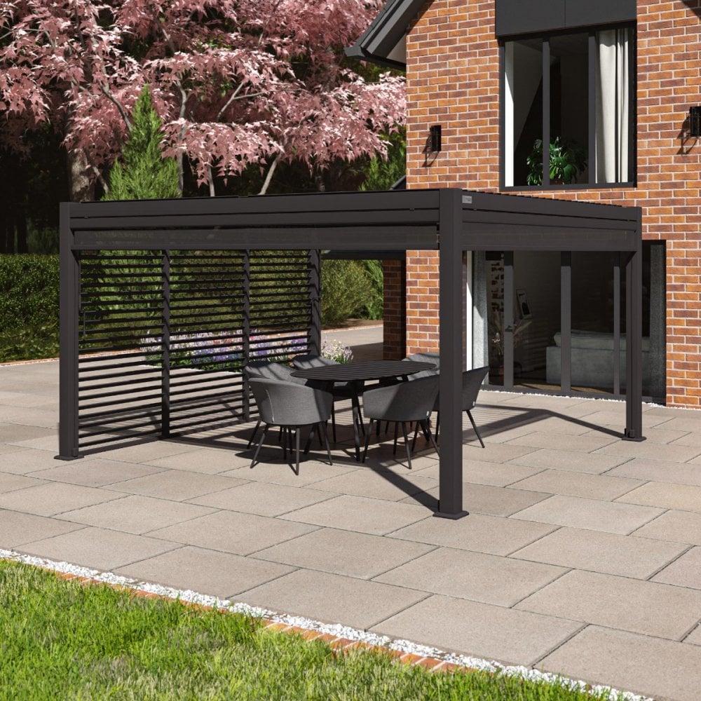 Como Pergola Aluminium Square 40x40 Frame Only