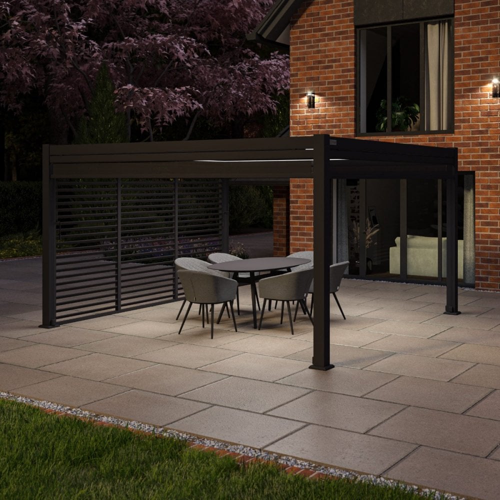 Como Pergola Aluminium Square 40x40 Frame Only